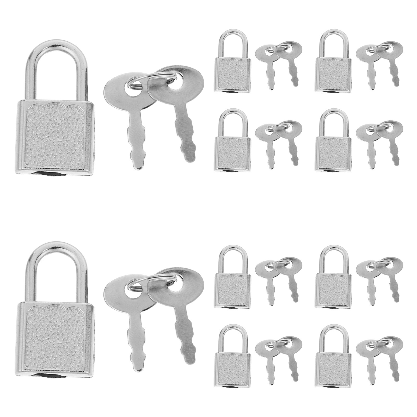 Backpack Lock Combo - 10 Set Kunci Mini Bajak Laut