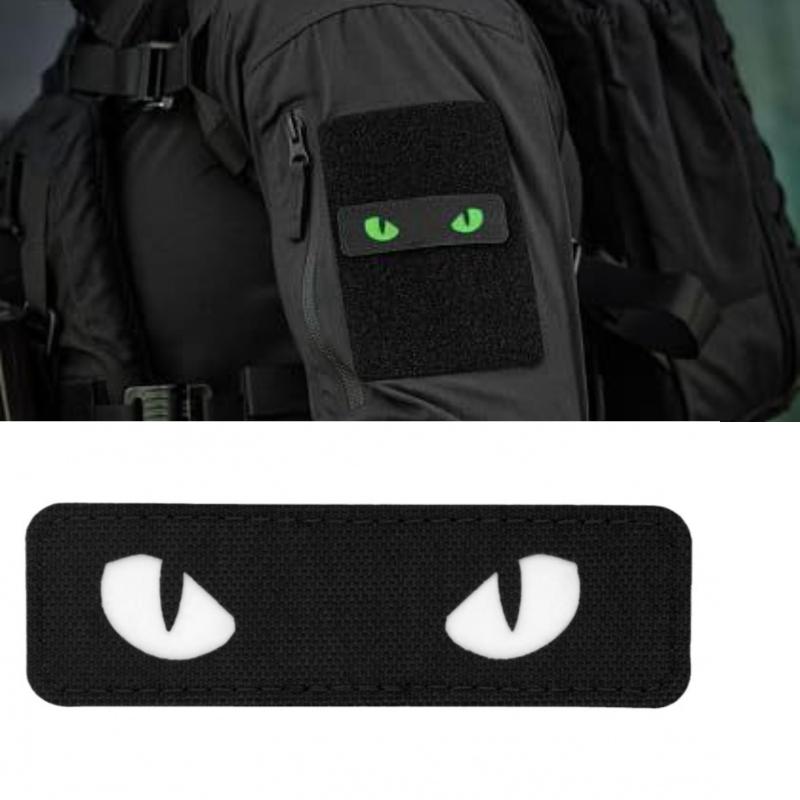 Urban Backpack Tactical - Patch Bordir Moral Militer, Patch Mata