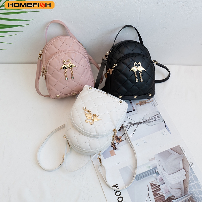 Mini Backpack Purse - HOMEFISH Tas Ransel Fashion Wanita Gaya