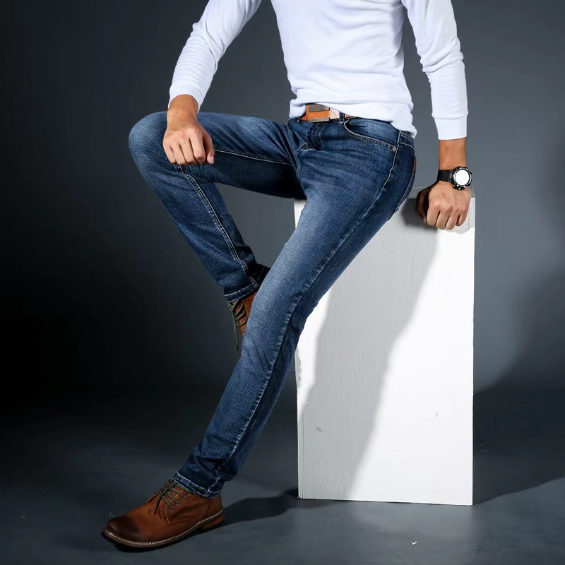 Levis Jeans 501 - Celana Jeans Lurus Fashion Pria Celana