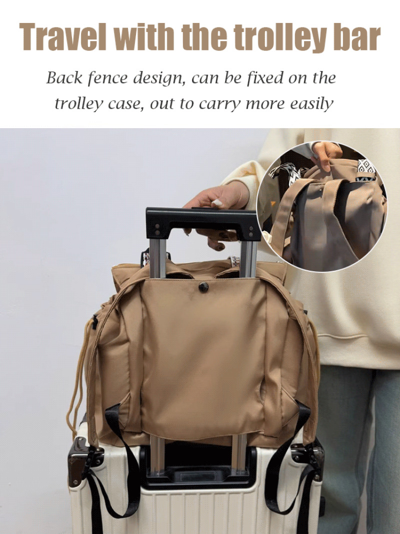 Backpack Diaper Bag - Tas Ransel Multifungsi Wanita, Tas Perlengkapan