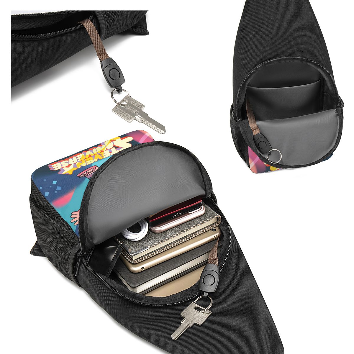Steven Universe Chest Bag Tas  - Sling Backpack Shoulder ulasan dan harga