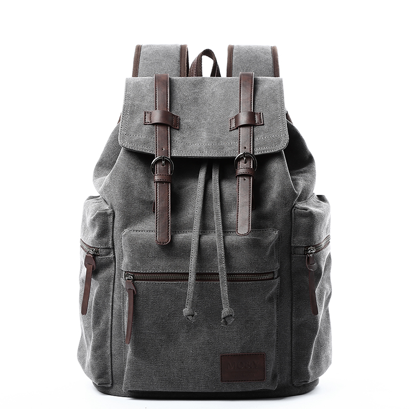 MATE ELAN Tas Ransel Kanvas Ka - Canvas Backpack Casual ulasan dan harga