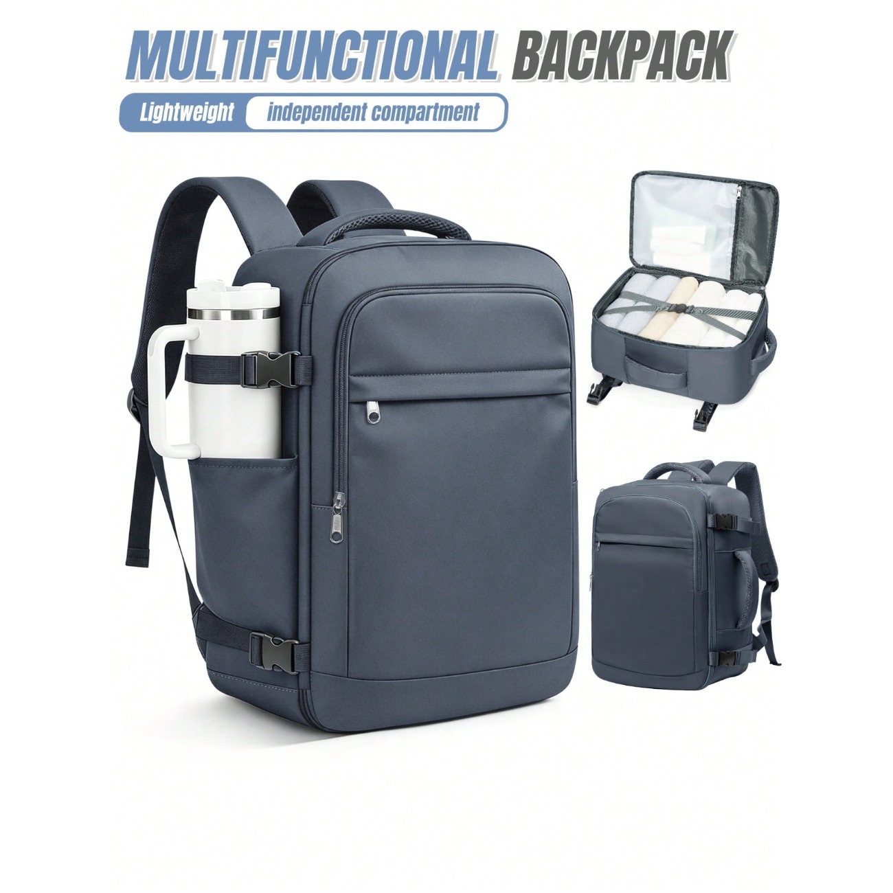 Ransel Perjalanan Ringan Berka - Laptop Backpack 15.6 ulasan dan harga
