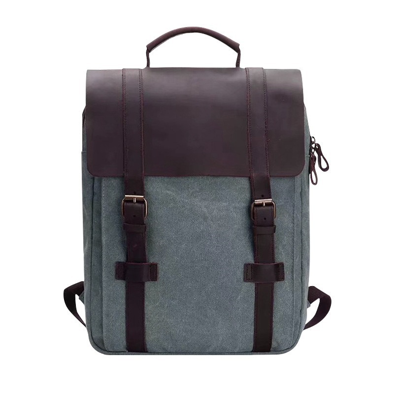 Tas ransel tren mode tas sekol - Canvas Backpack Casual ulasan dan harga
