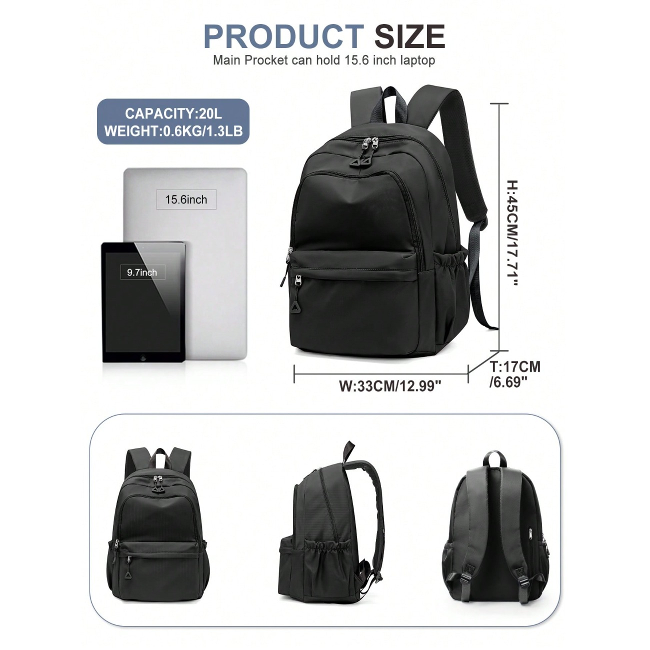 Tas Ransel untuk Siswa Sekolah - Laptop Backpack 15.6 ulasan dan harga