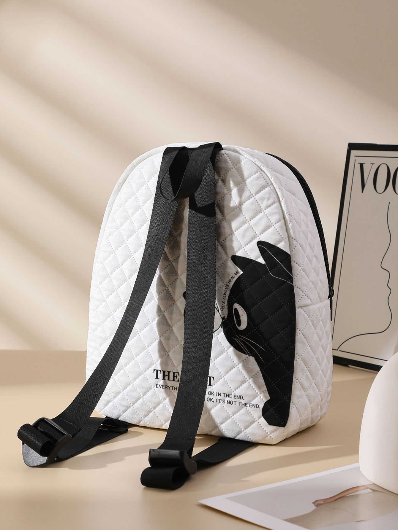 Ransel Kompak Bermotif Kupu-ku - Mini Backpack Purse ulasan dan harga
