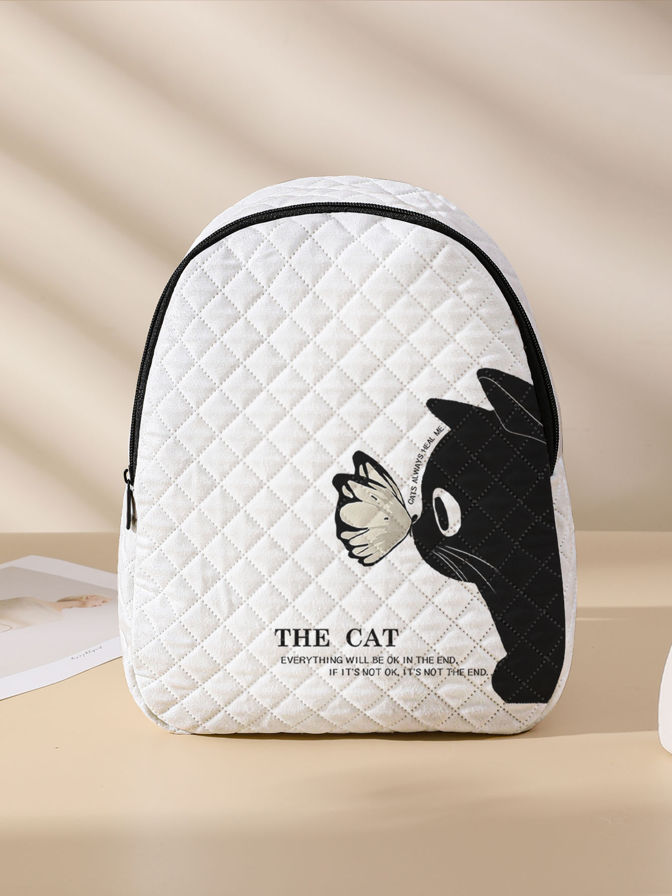 Ransel Kompak Bermotif Kupu-ku - Mini Backpack Purse ulasan dan harga