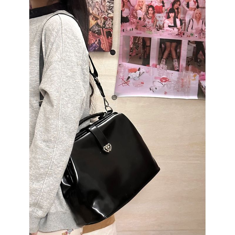 Vintage Hitam Y2k Mochila Wani - Leather Backpack Vintage ulasan dan harga