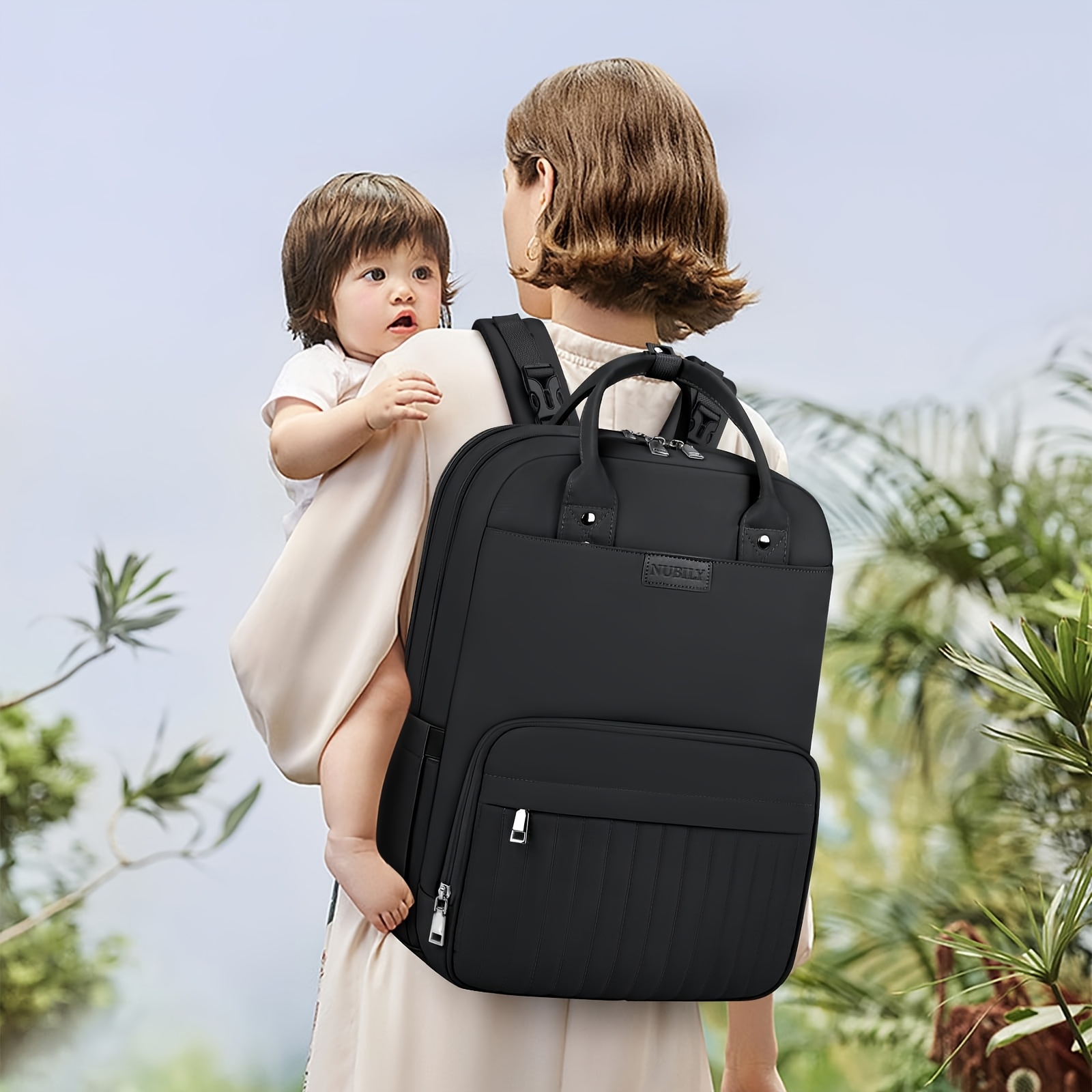 NEWHEY Tas Ganti Ransel dengan - Backpack Diaper Bag ulasan dan harga
